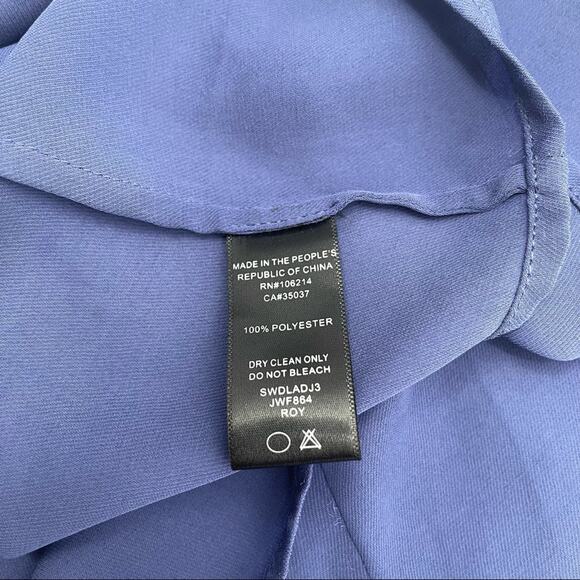 JOES JEANS Button Down Blouse Semi Sheer Top Gold Buttons Long Sleeve SZ Large - Picture 8 of 10